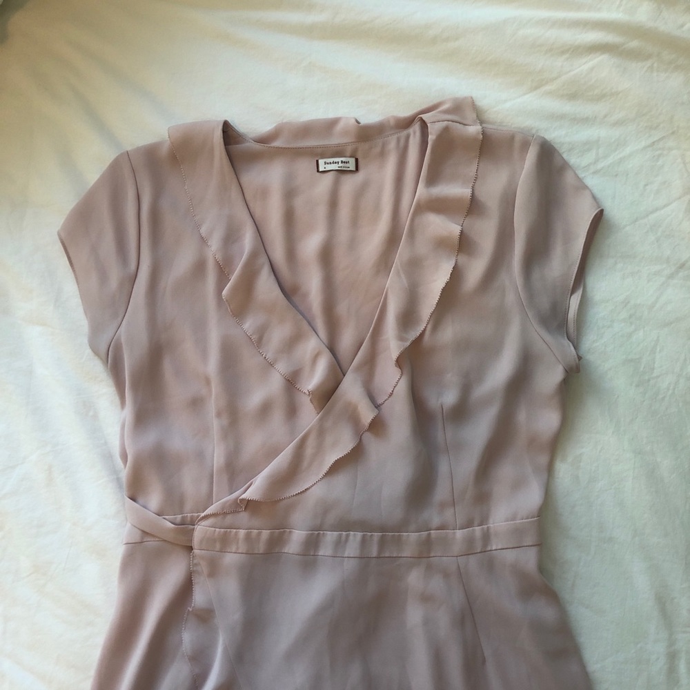 Aritzia Sunday Best Savoy dress
